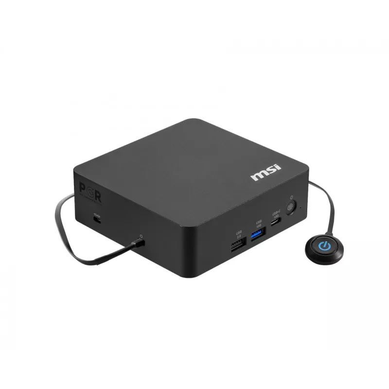 MSI Cubi NUC AI+ 3MG-004BEU mini PC, Intel Core Ultra 7 355, sem SO, preto