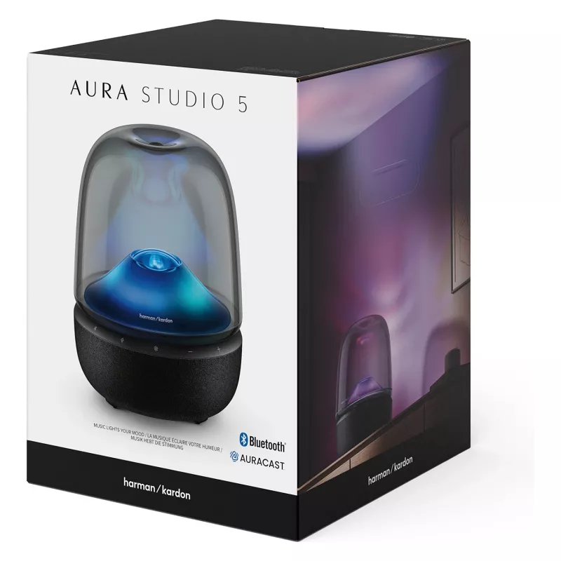 Harman Kardon Aura Studio 5 preto altifalante doméstico sem fios