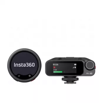 Insta360 Mic Pro (1TX + 1RX) sistema de microfone sem fios