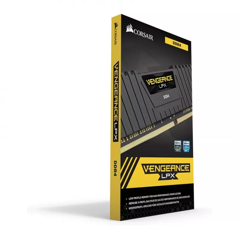 Corsair MÓDULO DE MEMÓRIA 8GB DIMM DDR4 Vengeance LPX PC4-19200 2400 MHZ - 8 GB - DDR4