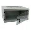 ALLNET armário de parede 19 inch 12U W541/D445mm 1 peça cinzento claro série SMQ