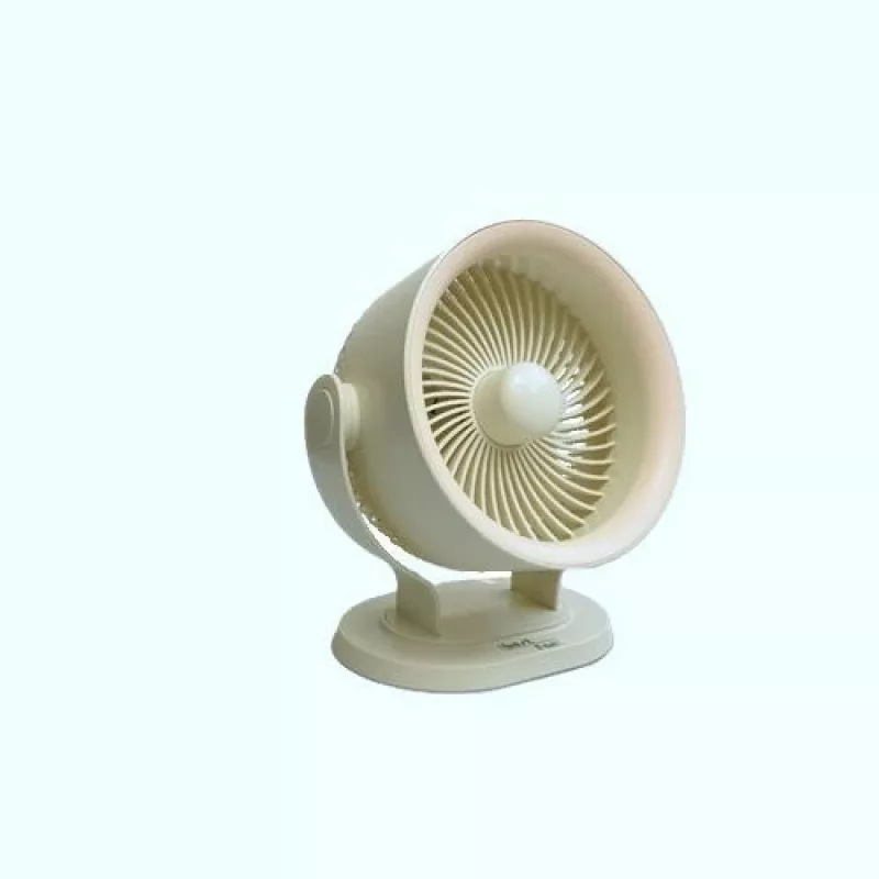 Maestro BT-003 Ventilador de mesa USB, preto, 10 cm de pás, 2 velocidades, design compacto
