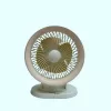 Maestro BT-003 Ventilador de mesa USB, preto, 10 cm de pás, 2 velocidades, design compacto