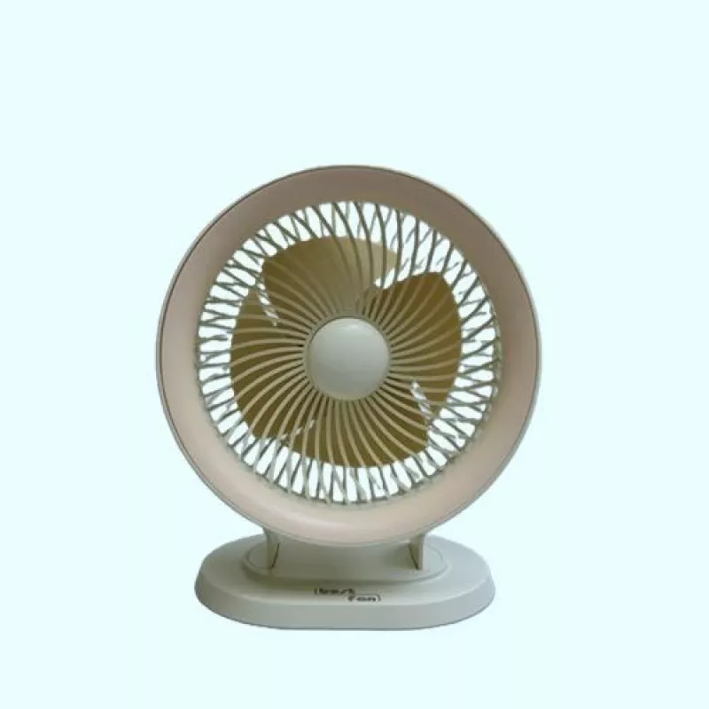 Maestro BT-003 Ventilador de mesa USB, preto, 10 cm de pás, 2 velocidades, design compacto