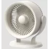 Maestro BT-003 Ventilador de mesa USB, preto, 10 cm de pás, 2 velocidades, design compacto
