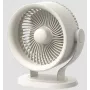 Maestro BT-003 Ventilador de mesa USB, preto, 10 cm de pás, 2 velocidades, design compacto