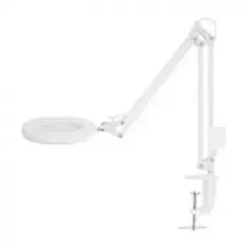 NEDIS MAGLE2WT Lupa de mesa com luz LED, ampliação 2x/4x, branco
