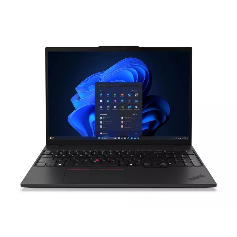 Lenovo ThinkPad T16 Gen 4 16 polegadas WUXGA Intel Core Ultra 7 258V 32GB 512GB SSD Intel Arc Graphics Windows 11 Pro Teclado inglês com retroiluminação LTE atualizável Leitor de impressões digitais 3 anos de garantia