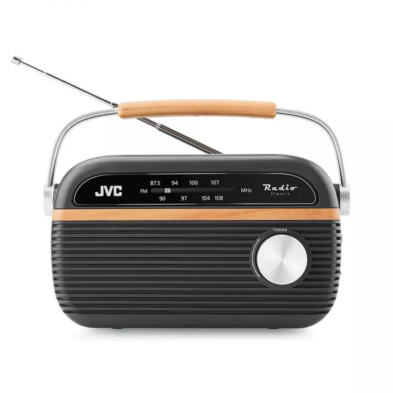 JVC RA-E215G Rádio portátil FM/AM analógico cinzento