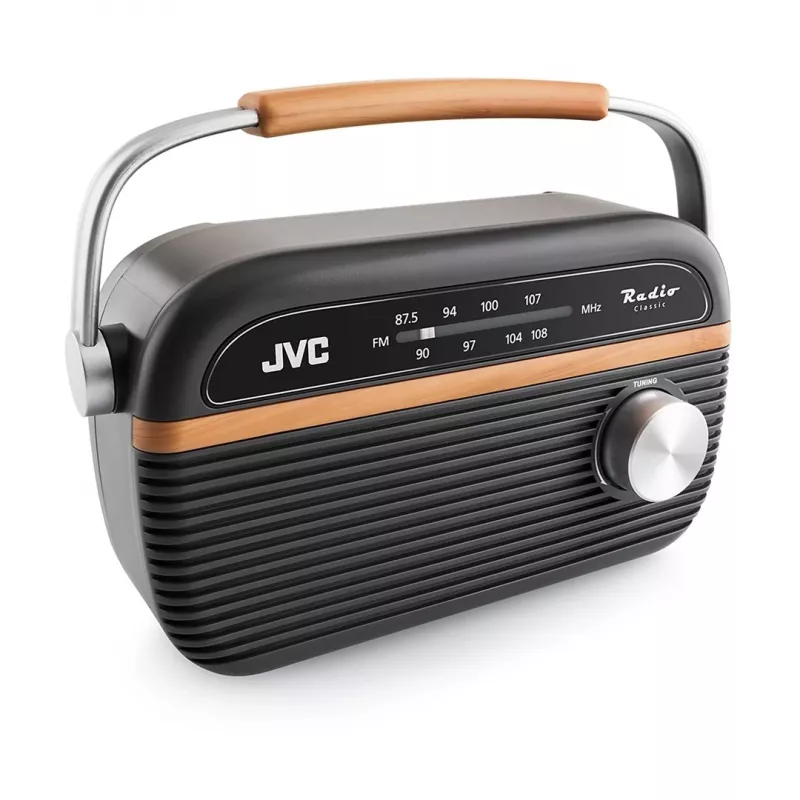 JVC RA-E215G Rádio portátil FM/AM analógico cinzento