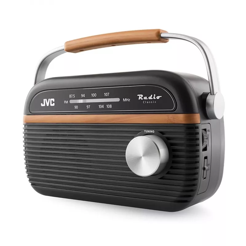 JVC RA-E215G Rádio portátil FM/AM analógico cinzento