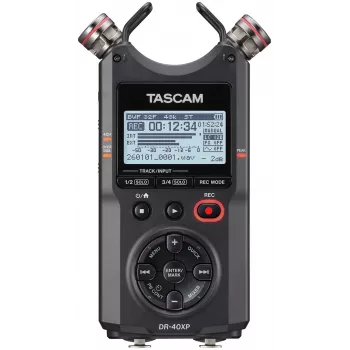 Tascam DR-40XP Gravador digital portátil com interface de áudio USB