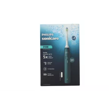 Philips Sonicare 3100 Series HX4033/26 Escova de dentes elétrica, verde-escuro