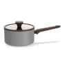 Maestro MR-1211-18S Panela com tampa 18cm 1,9L aço inoxidável cinzento