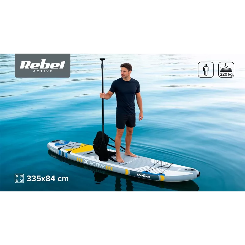 Prancha de SUP REBEL Active SUP Board Pro White RBA-4518-WH