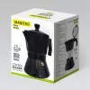 Maestro Granite MR-1667-3 Cafeteira moka 150ml 3 chávenas cinzento