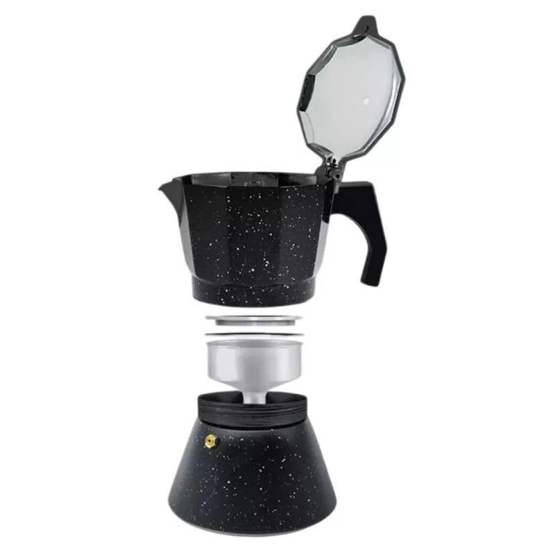 Maestro Granite MR-1667-9 Cafeteira expresso para fogão 450ml 9 chávenas