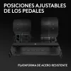 Logitech G RS Racing Pedals - Conjunto de 3 pedais com travão load-cell - Preto - para PC