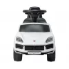 MILLY MALLY Veículo infantil Porsche Cayenne S branco - Carro elétrico para criança com bateria 12V, comando, luzes LED