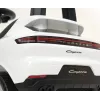 MILLY MALLY Veículo infantil Porsche Cayenne S branco - Carro elétrico para criança com bateria 12V, comando, luzes LED