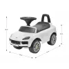 MILLY MALLY Veículo infantil Porsche Cayenne S branco - Carro elétrico para criança com bateria 12V, comando, luzes LED