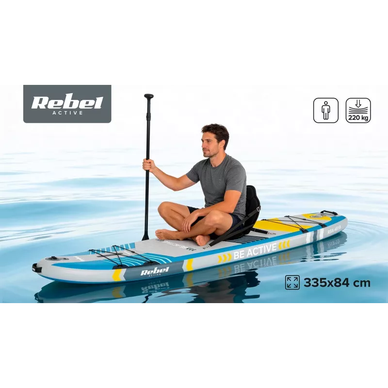 Prancha de SUP REBEL ACTIVE SUP BOARD PRO BLUE RBA-4518-BL