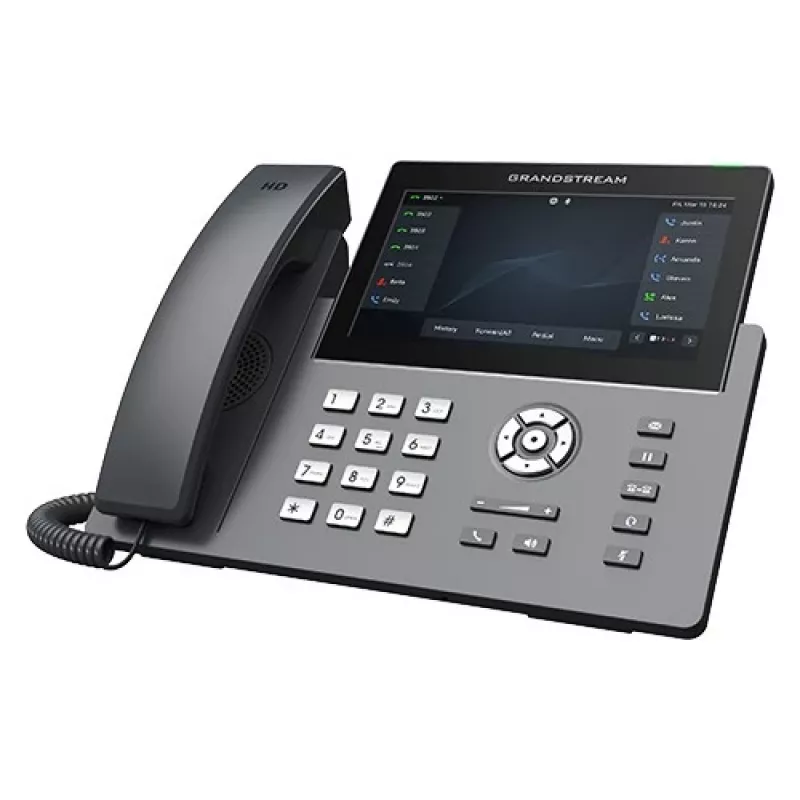 Telefone IP Grandstream GRP2670 12 linhas ecrã tátil 7