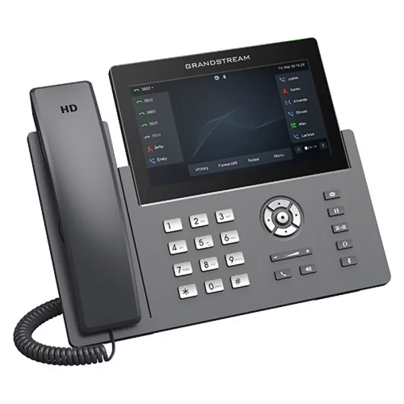 Telefone IP Grandstream GRP2670 12 linhas ecrã tátil 7