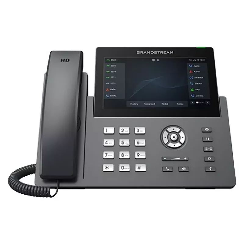 Telefone IP Grandstream GRP2670 12 linhas ecrã tátil 7