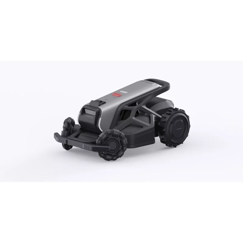 Corta-relvas AIRSEEKERS Tron SE 300° AI Vision com mulching, 1500m², AI Vision + RTK, corte de bordas, 10 Ah