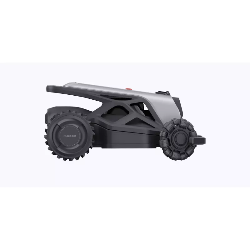 Corta-relvas AIRSEEKERS Tron SE 300° AI Vision com mulching, 1500m², AI Vision + RTK, corte de bordas, 10 Ah