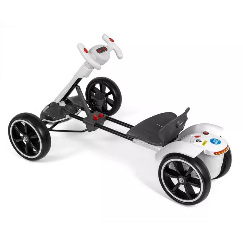 Kart a bateria MILLY MALLY Bolt branco
