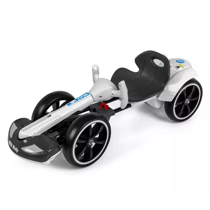 Kart a bateria MILLY MALLY Bolt branco
