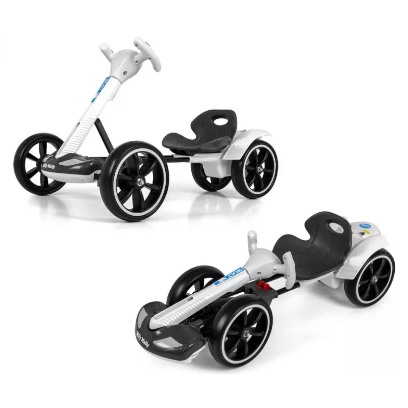 Kart a bateria MILLY MALLY Bolt branco
