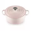 Panela redonda de ferro fundido Le Creuset Signature 20 cm Shell Pink