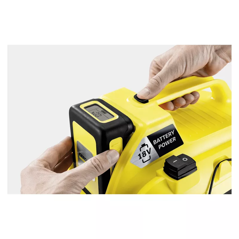 Aspirador de água e pó Kärcher WD 1 Compact Battery Set, 15L, 1000W