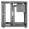 Caixa Mini Tower TACENS Mars Gaming MC-3TLITE preta com vidro temperado FRGB