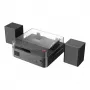 Sintonizador HiFi Reflexion preto, leitor de CD castanho DAB+, Bluetooth (HIF2082DAB)