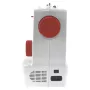 Máquina de costura mecânica ŁUCZNIK Polonia 2018 - 22 padrões de ponto, luz LED, sistema de braço livre