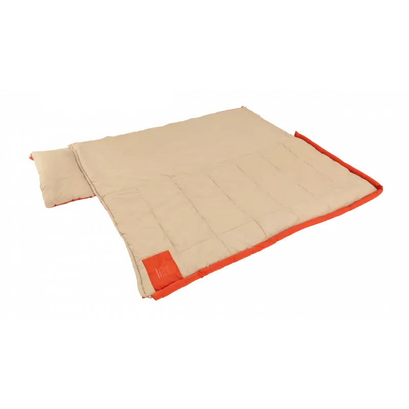 Saco-cama Outwell Contour Lux Red 220 x 85 cm -19 a 15 °C fecho à direita