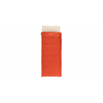Saco-cama Outwell Contour Lux Red 220 x 85 cm -19 a 15 °C fecho à direita