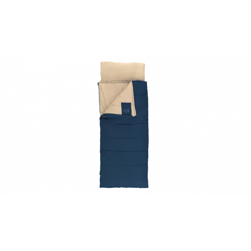 Saco-cama Outwell Contour Lux Deep Blue 220x85 cm -19 a 15 °C fecho à direita