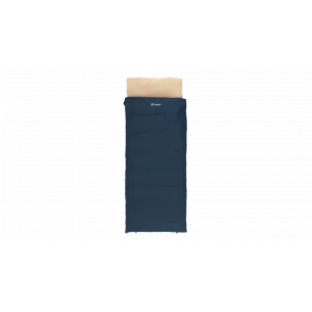 Saco-cama Outwell Contour Lux Deep Blue 220x85 cm -19 a 15 °C fecho à direita