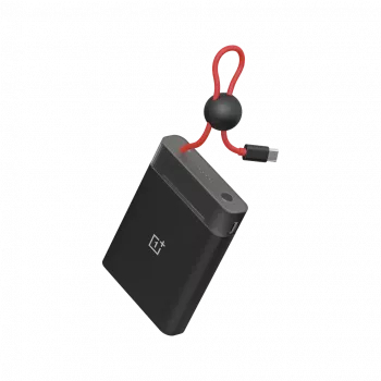 Power bank magnética OnePlus 22,5W com anel 10000mAh preta