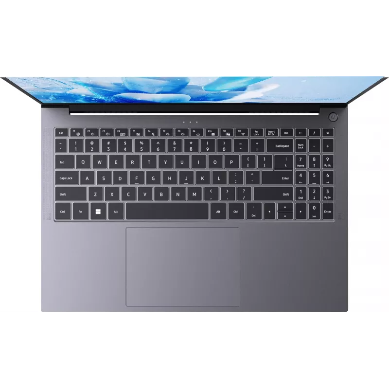 Chuwi CoreBook Plus P K1 Ryzen 5 7430U 16 polegadas WUXGA AntiGlare 16GB 512GB SSD Teclado retroiluminado Windows 11 Pro preto