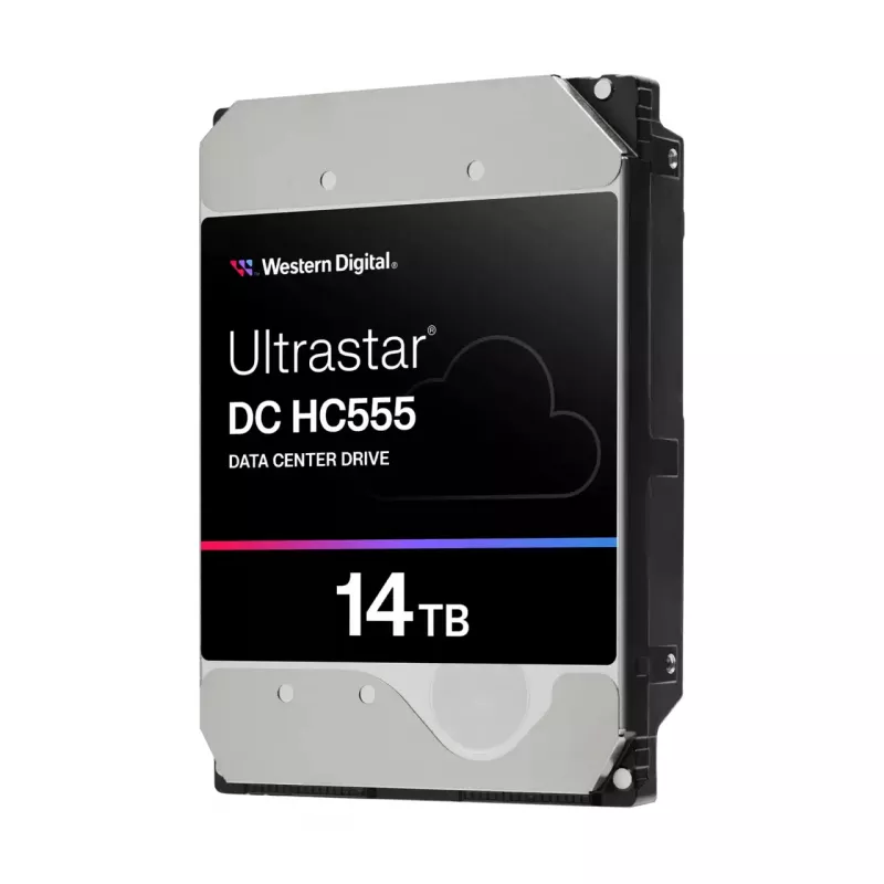 WD Ultrastar DC HC555 14 TB 3,5 polegadas Disco rígido interno - SAS 12Gb/s - 7200 RPM - 512 MB Cache - Self-Encrypting Drive (SED)