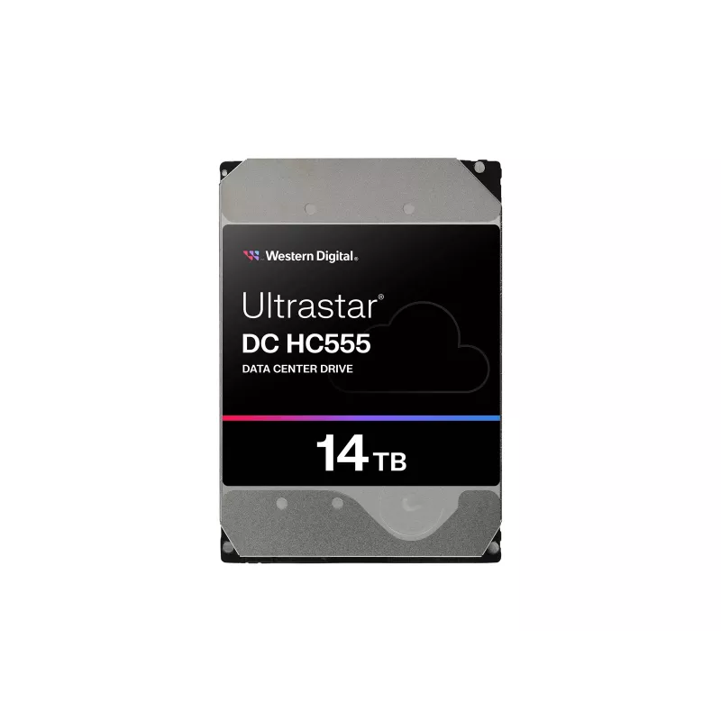 WD Ultrastar DC HC555 14 TB 3,5 polegadas Disco rígido interno - SAS 12Gb/s - 7200 RPM - 512 MB Cache - Self-Encrypting Drive (SED)