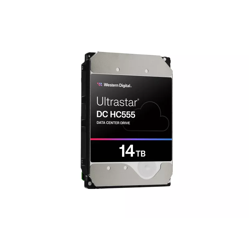 WD Ultrastar DC HC555 14 TB 3,5 polegadas Disco rígido interno - SAS 12Gb/s - 7200 RPM - 512 MB Cache - Self-Encrypting Drive (SED)