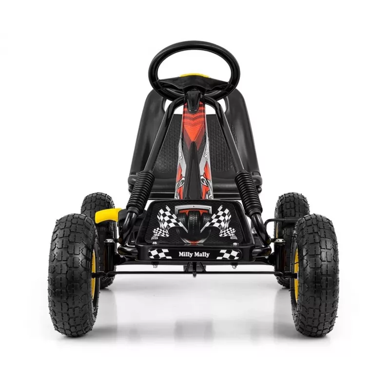 Kart a pedais Milly Mally Thor, preto