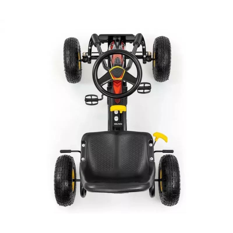 Kart a pedais Milly Mally Thor, preto